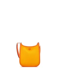 Pre-Owned HERMES Tpm Neo Evelyne Bag Toile and Leather