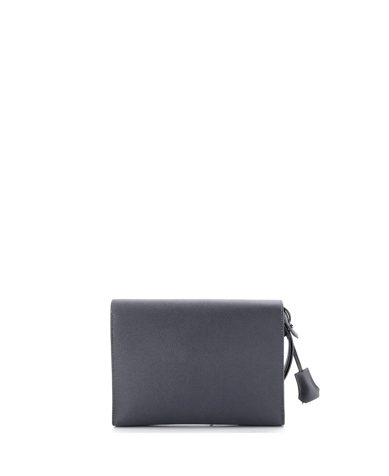 Pre-Owned HERMES Sac a Depeches Wristlet Pouch Epsom