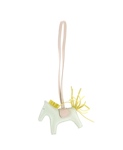 Pre-Owned Hermes Pm GriGri Rodeo Bag Charm Leather