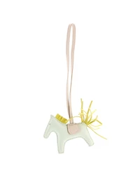 Pre-Owned Hermes Pm GriGri Rodeo Bag Charm Leather