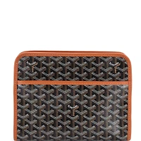 Pre-Owned Goyard Mm Jouvence Toiletry Pouch Coated Canvas