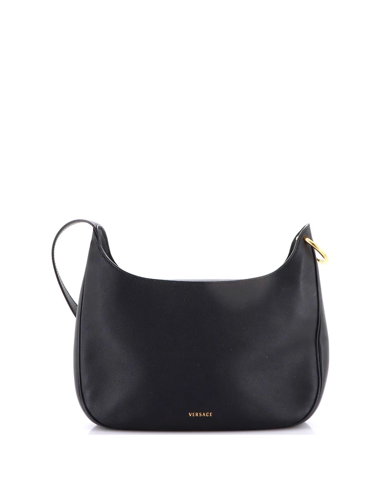 Pre-Owned Versace Medium La Medusa Hobo Leather