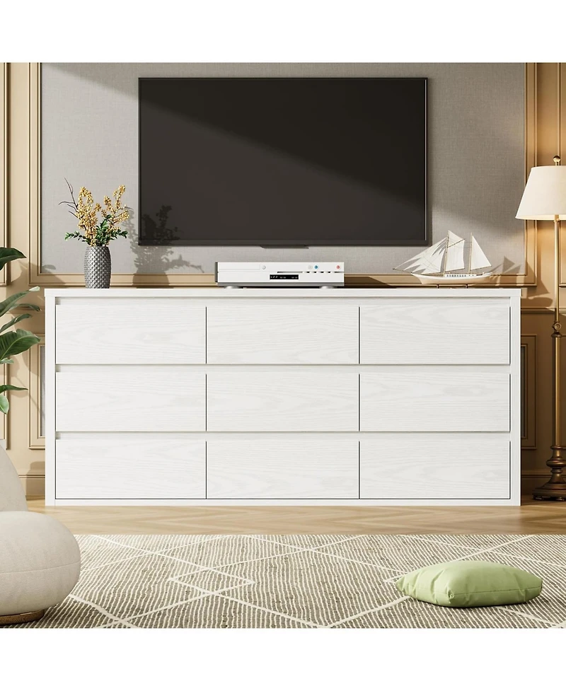 gaomon Drawer Dresser for Bedroom, Wide Modern Chest of Drawers