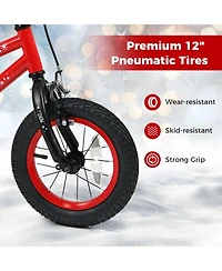 Mecale Inch Kids Bike Adjustable with Christmas Music & Flag for Aged Years Old