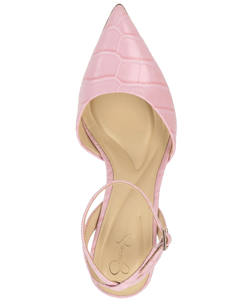 Jessica Simpson Women's Ocanna Two-Piece Pointed-Toe Pumps