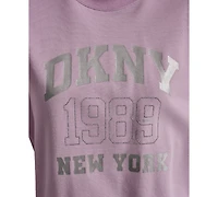 Dkny Sport Women's Crew Neck Pull-On Sweatshirt