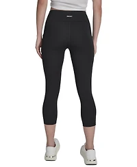 Dkny Sport Women's High Waist Cropped Leggings
