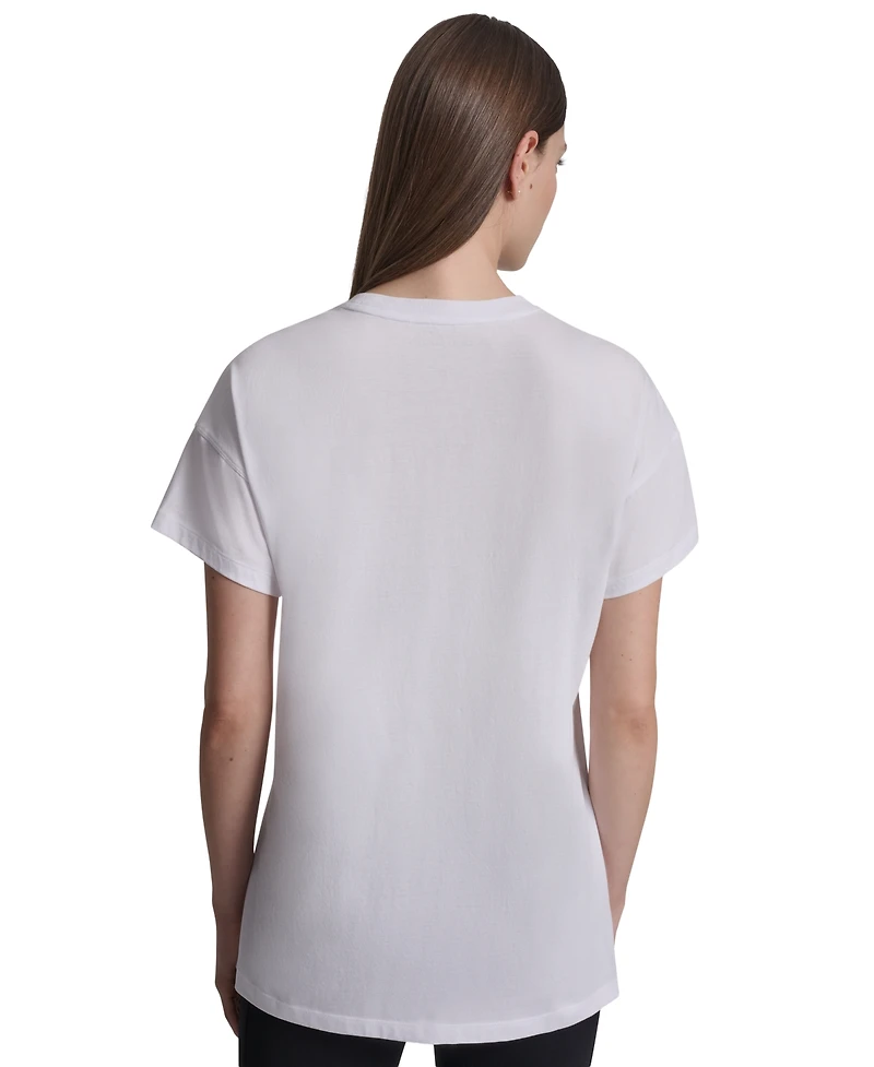 Dkny Sport Short-Sleeve New York 1989 Logo T-Shirt