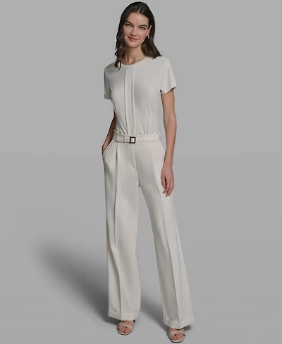 Karl Lagerfeld Paris Women's Mid-Rise Pants
