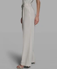 Karl Lagerfeld Paris Women's Mid-Rise Pants