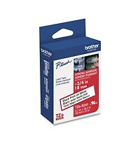 Brother P-Touch TZES241G 0.7 in. x 26.2 ft. TZe Extra-Strength Adhesive Laminated Labeling Tape