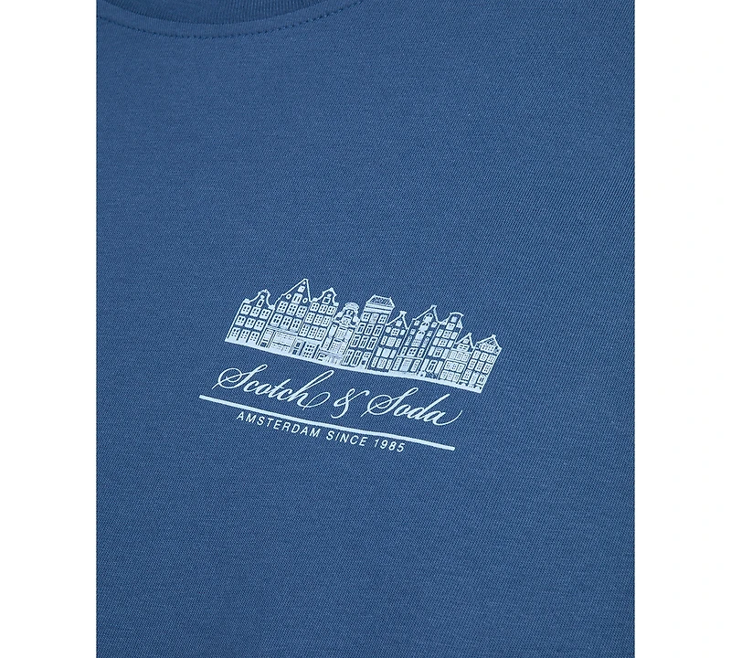 Scotch & Soda Men's Amsterdam Graphic Short Sleeve T-Shirt