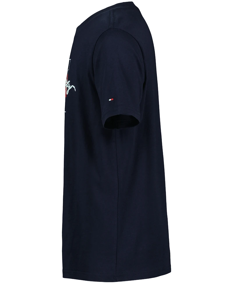 Tommy Hilfiger Boys' 8-20 Script H Logo Print T-Shirt