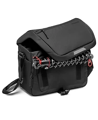 Manfrotto Advanced Iii Messenger Shoulder Bag for Dslr/Csc/Drone, 14" Laptop Compartment, Medium, Black