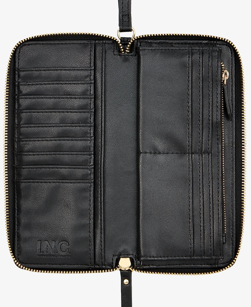 I.n.c. International Concepts Hazel Zip-Around Quilt Wristlet, Exclusively at Macy's