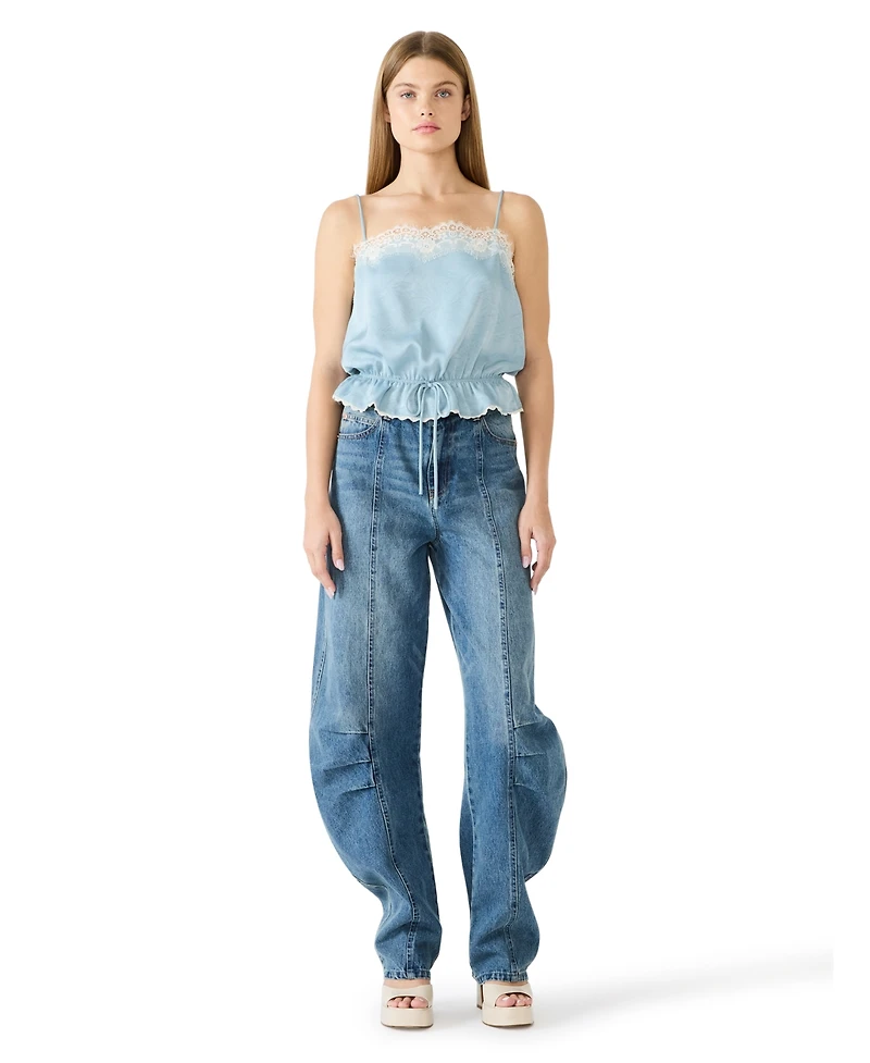 Steve Madden Women's Roan Halter Neck Tank Top