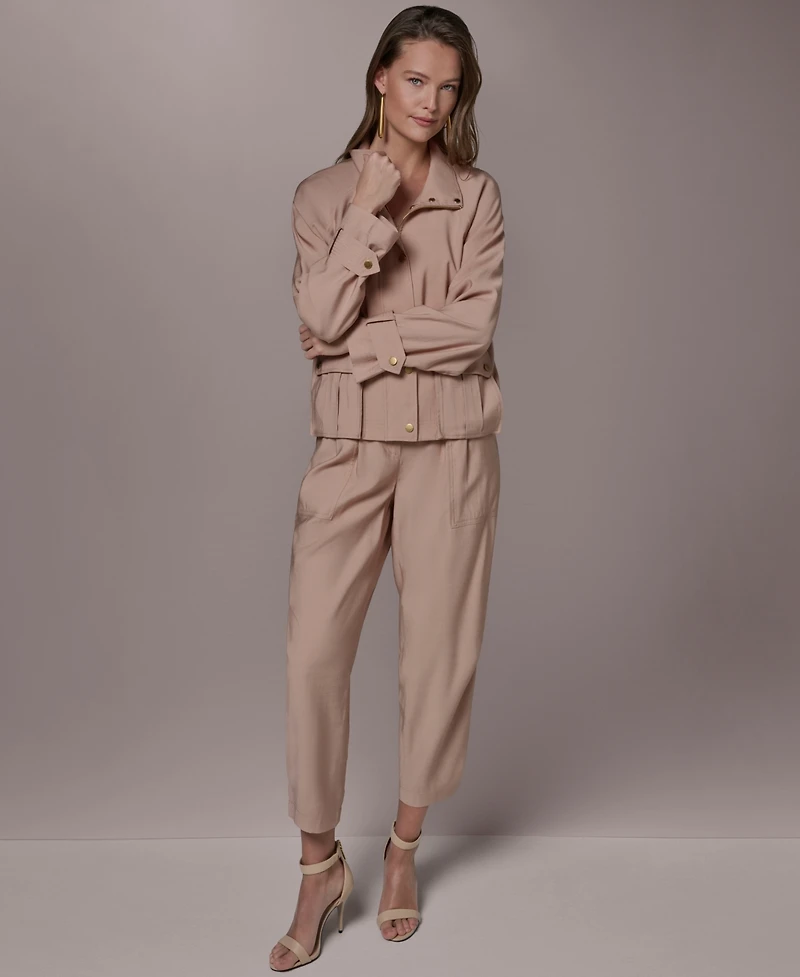 Donna Karan New York Women's Collared Neck Jacket