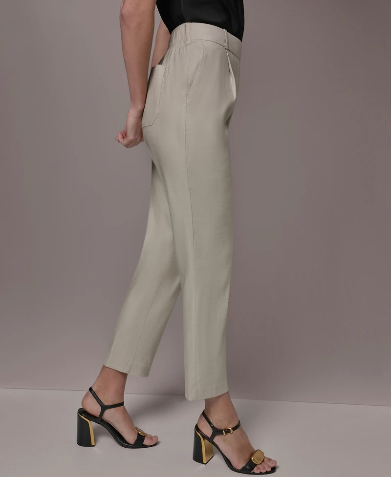 Donna Karan New York Women's Pleated Straight Pants