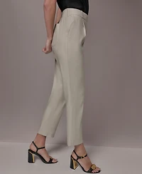 Donna Karan New York Women's Pleated Straight Pants