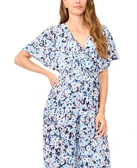 Vince Camuto Women's V-Neck Surplice Jumpsuit