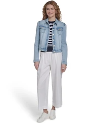 Nautica Jeans Women's Classic Denim Trucker Jacket