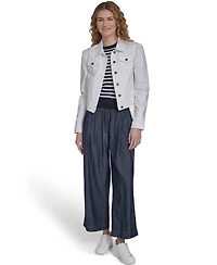 Nautica Jeans Women's Classic Denim Trucker Jacket