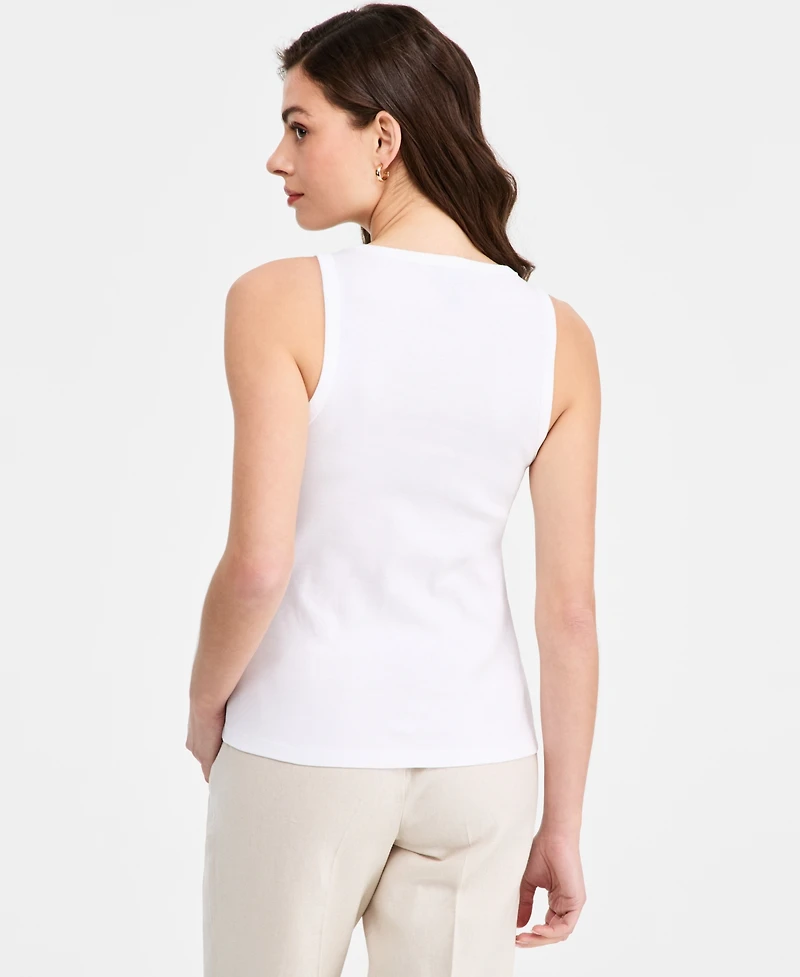 Jones New York Women's Round Neck Tank Top