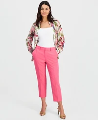 I.n.c. International Concepts Petite Mid-Rise Slim Trousers, Exclusively at Macy's