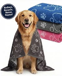 Delilah Home Drytek High Performance Dog Bath Towel 30" X 54"