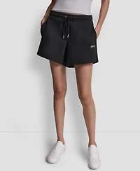 Dkny Sport Women's Foil Logo Shorts