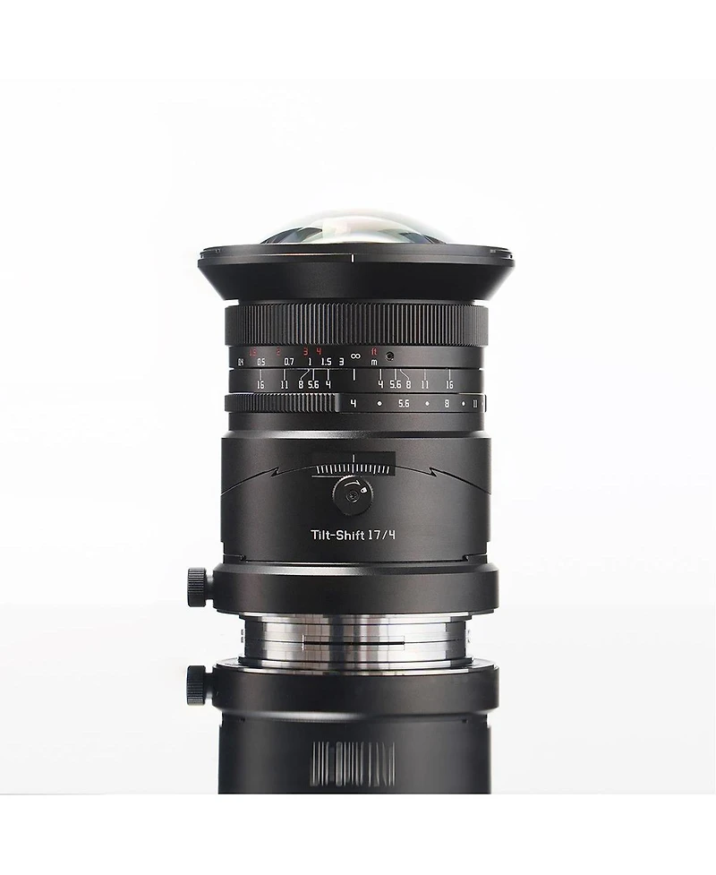 TTArtisan 17mm f/4 Tilt Shift Lens for Fujifilm Gfx, Black