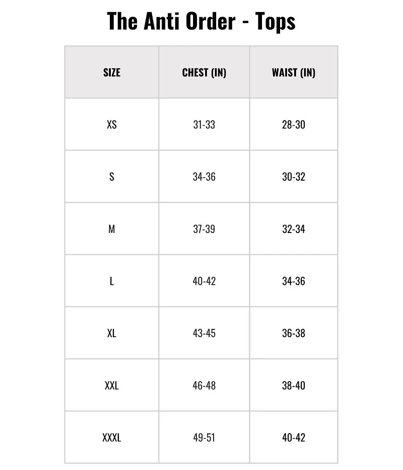 The Anti Order Men's Mosh Boxy Hoodie Sweatshirts