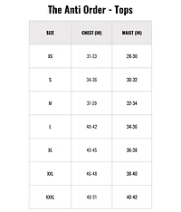 The Anti Order Men's Mosh Boxy Hoodie Sweatshirts