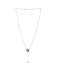 Pre-Owned Hermes Finesse Lariat Pendant Necklace