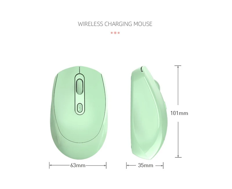 Risokeys Minimalist Wireless Mouse, Mute & Easy-to-Use, 2.4G/Bt Dual Mode for Office/Gaming/Design, Travel-Friendly for Students & Professionals