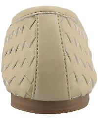 Journee Collection Women's Savannah Woven Ballet Flats
