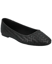 Journee Collection Women's Savannah Woven Ballet Flats