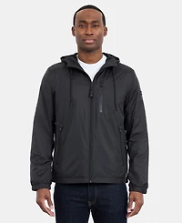 Michael Kors Men's Hooded Windbreaker Jacket