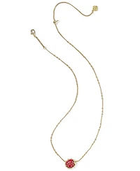 Kendra Scott 14k Gold Over Brass Lady Bug Short Pendant Necklace