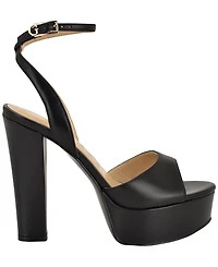 Guess Women's Hitten High Block Heel Platform Sandals