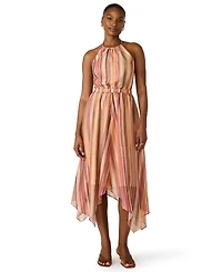 Bb Dakota Women's Dalina Halter Neck Sleeveless Dress