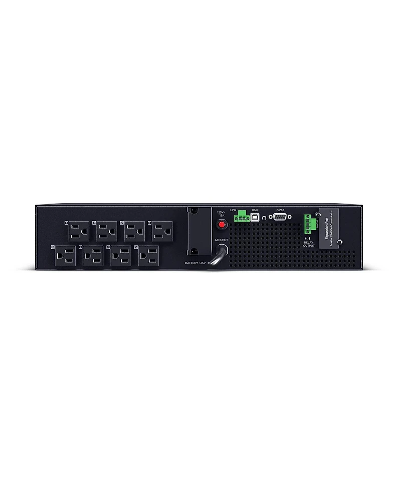 CyberPower OL1K5RTHD 1500VA/1350W Smart App Online Sine Wave Lcd Rack/Tower Convertible Ups System