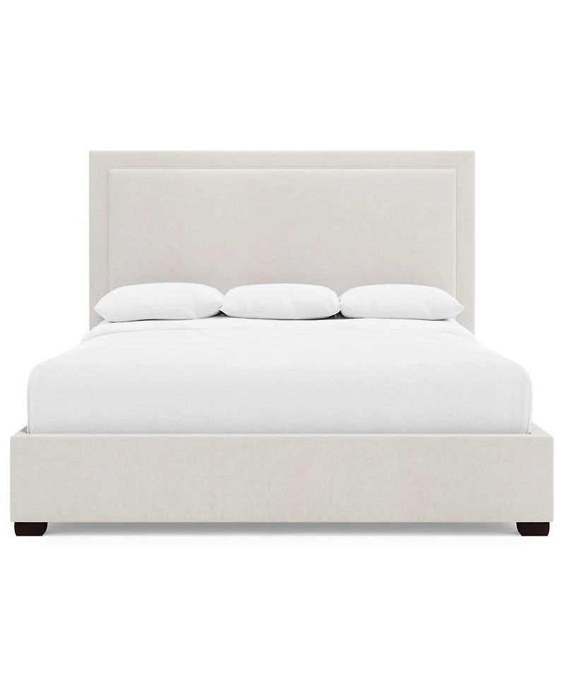 Morgan King Upholstered Storage Bed