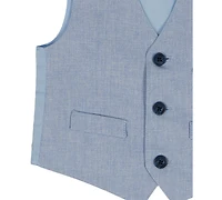 Nautica Baby Boys' Short Sleeve Shirt, Vest and Shorts, 3-Piece Set