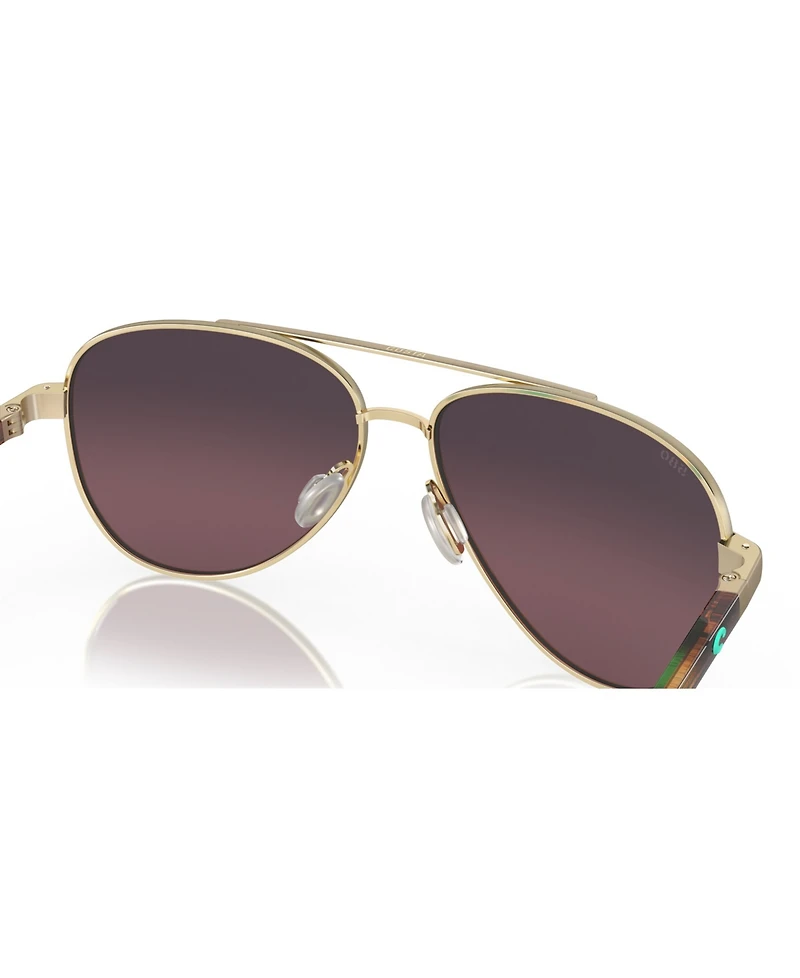 Costa Del Mar Unisex Peli Polarized Sunglasses, 6S4002