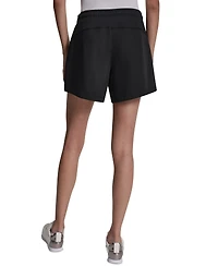 Dkny Sport Women's Foil Logo Shorts
