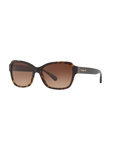 Coach Women's Rectangle Sunglasses, L1010 HC8232