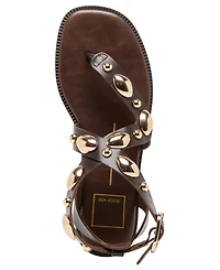 Dolce Vita Women's Jayde Embellished Gladiator Flat Sandals