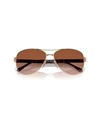 Burberry Women's Pilot Sunglasses, BE3080