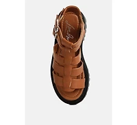 Womens Dewey Chunky Gladiator Sandals